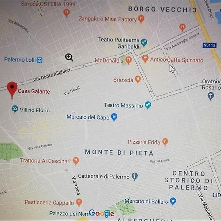 ホテルCasa Galante パレルモ エクステリア 写真
